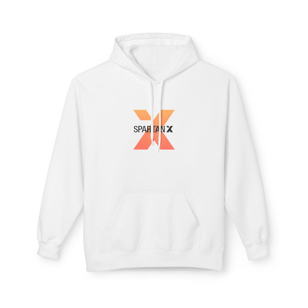 SpartanX Fleece Hoodie, White