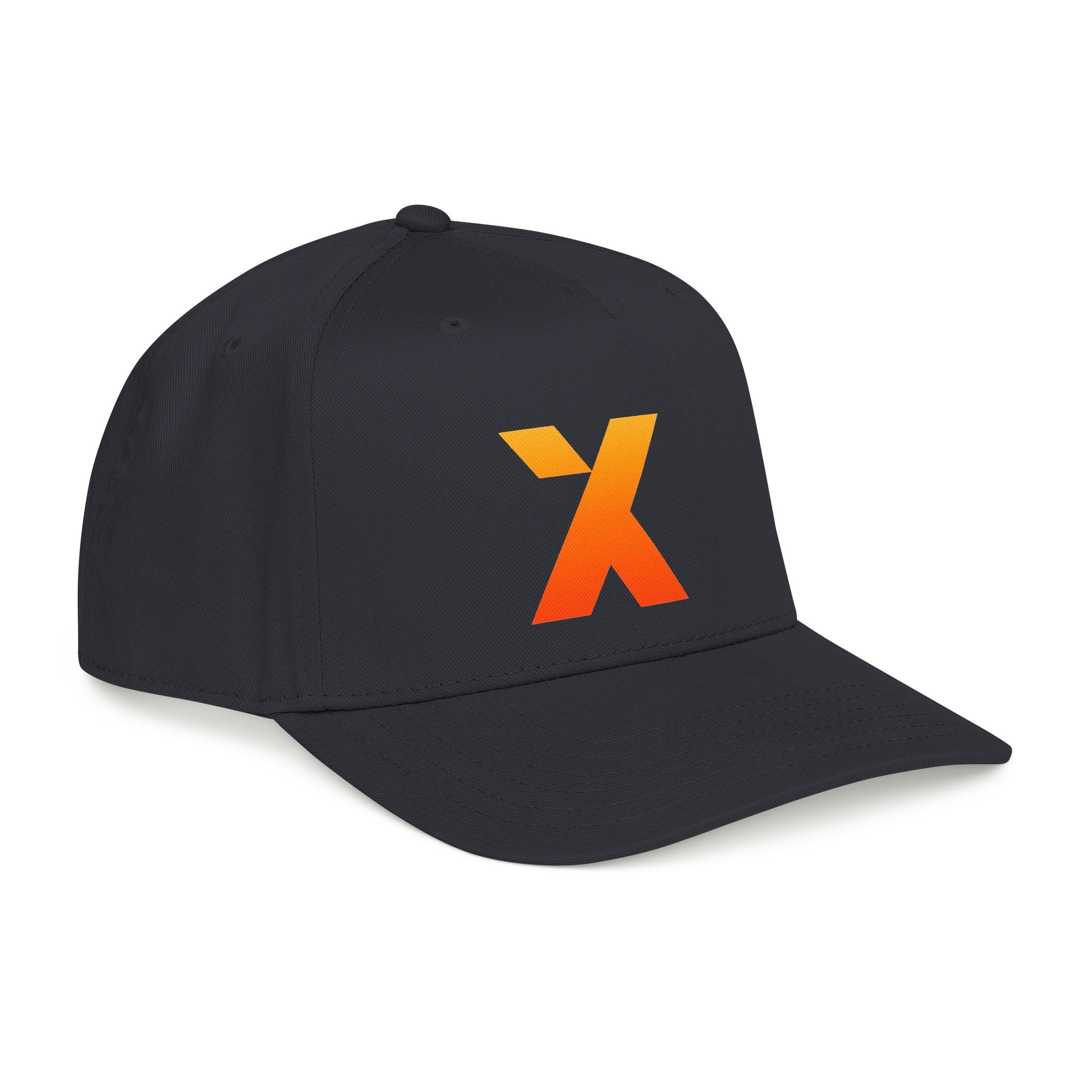 X Baseball Cap, Black