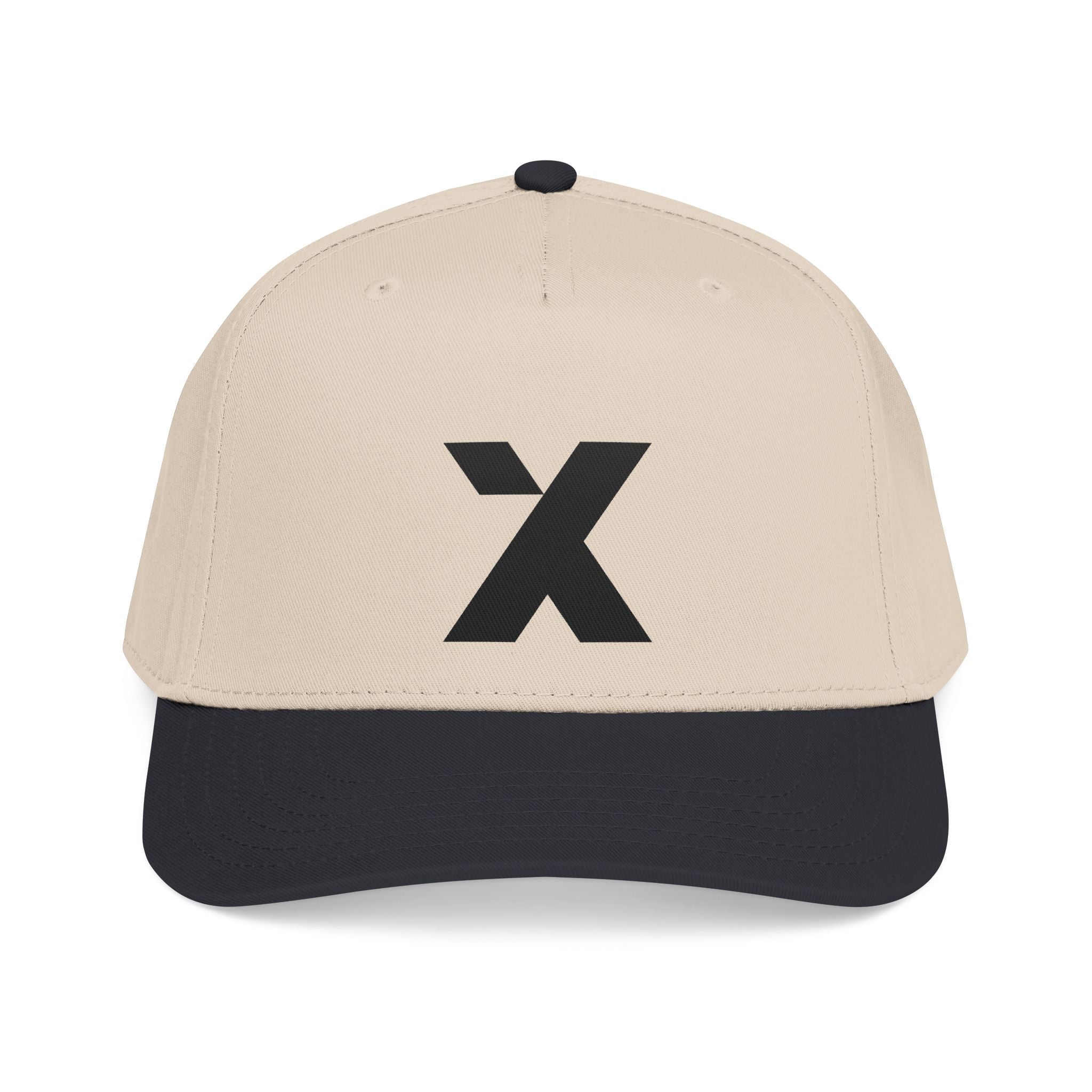 X Baseball Cap, Natural