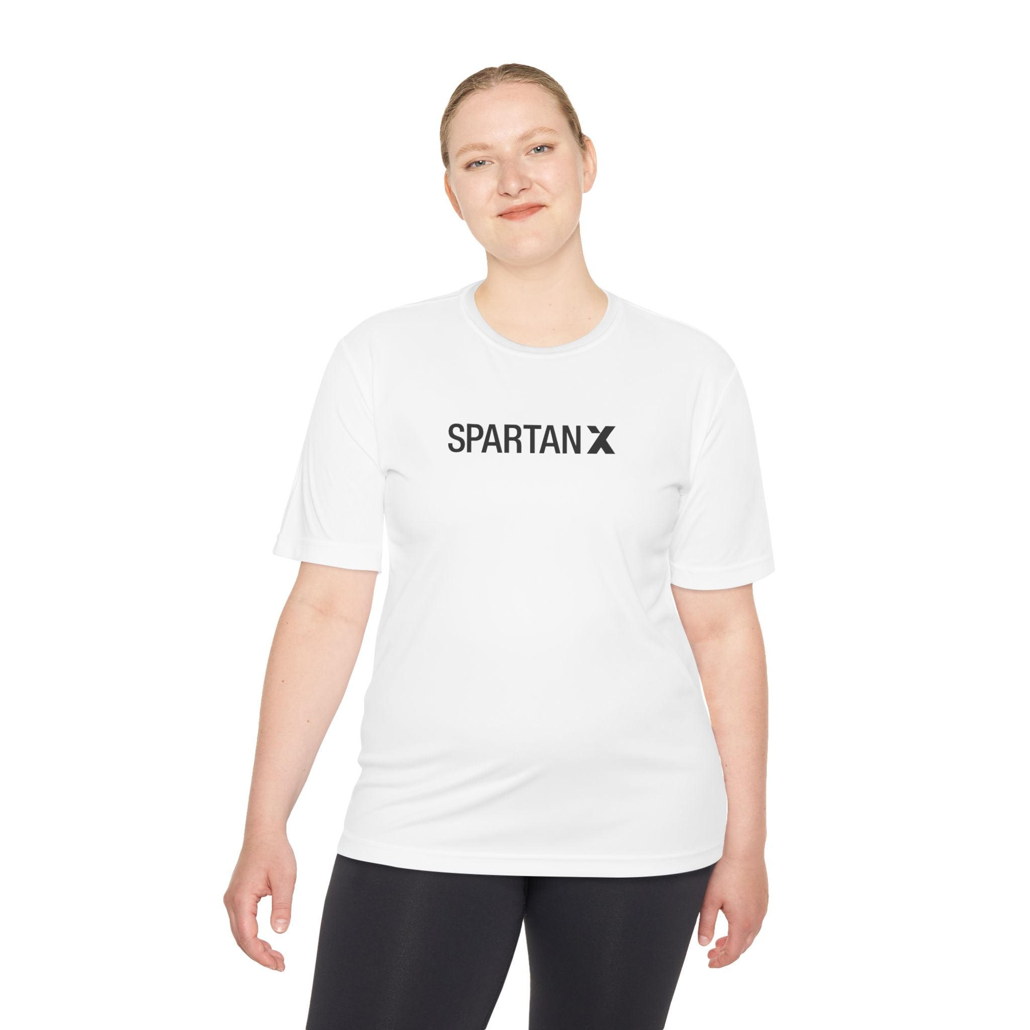SpartanX Performance Tee, White