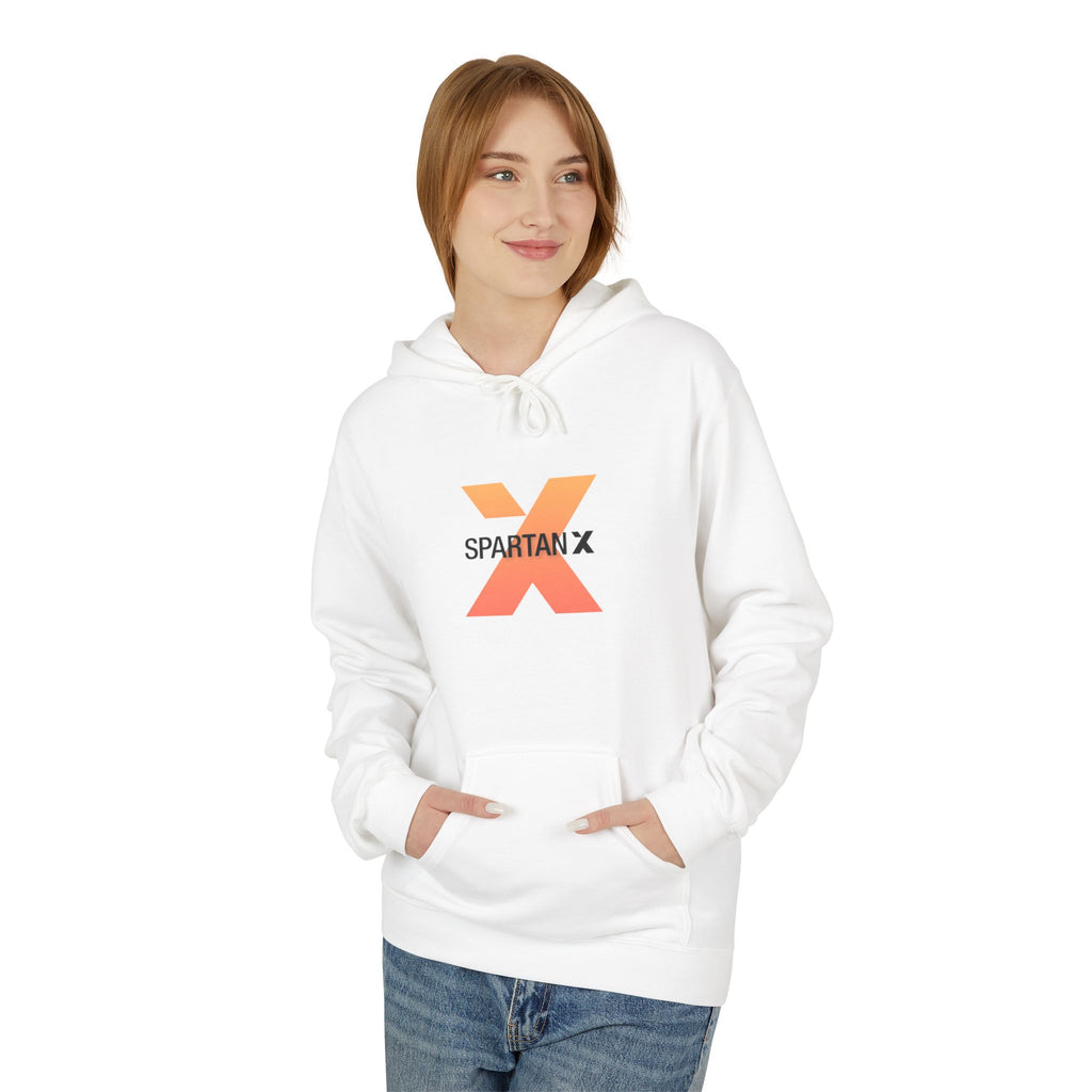 SpartanX Fleece Hoodie, White