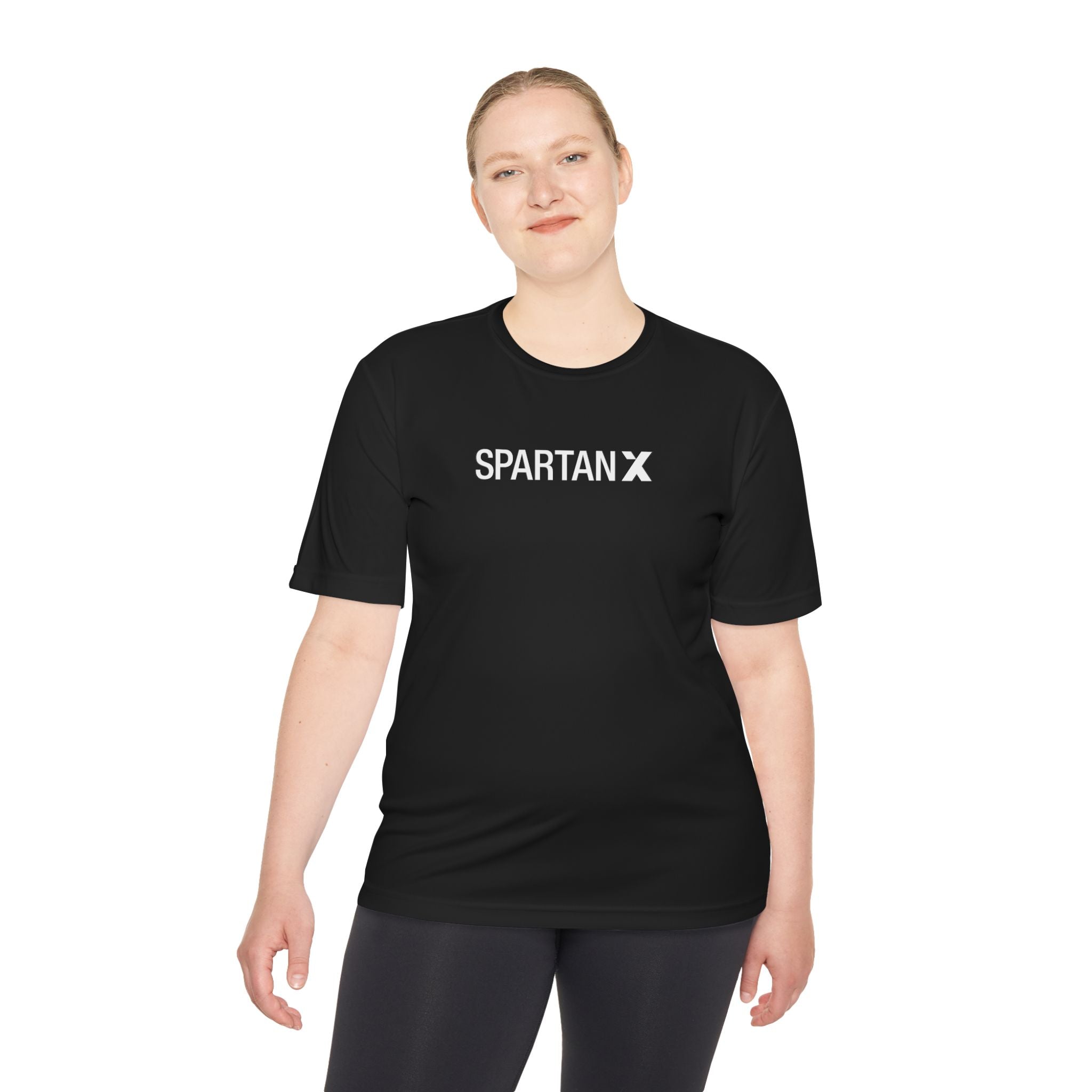 SpartanX Performance Tee, Black