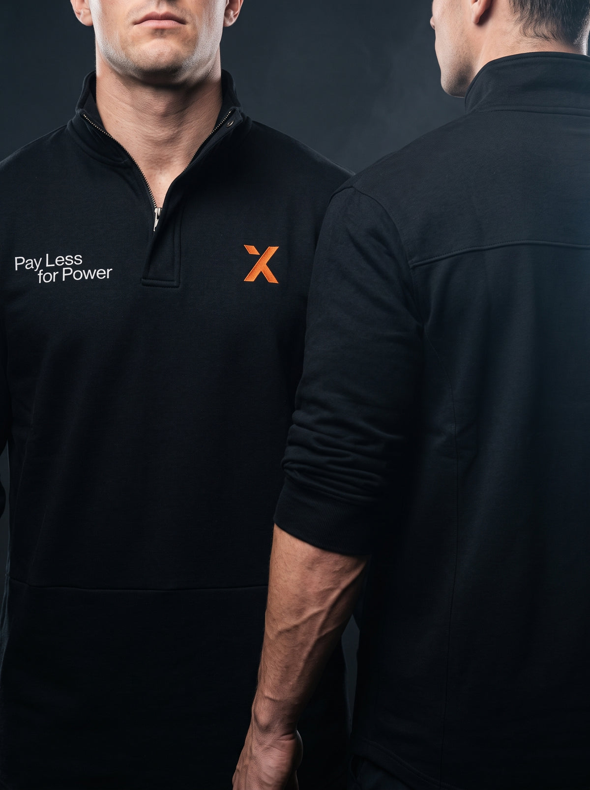 Sales - Quarter Zip Black