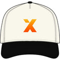 X Orange Gradient Framed Cap